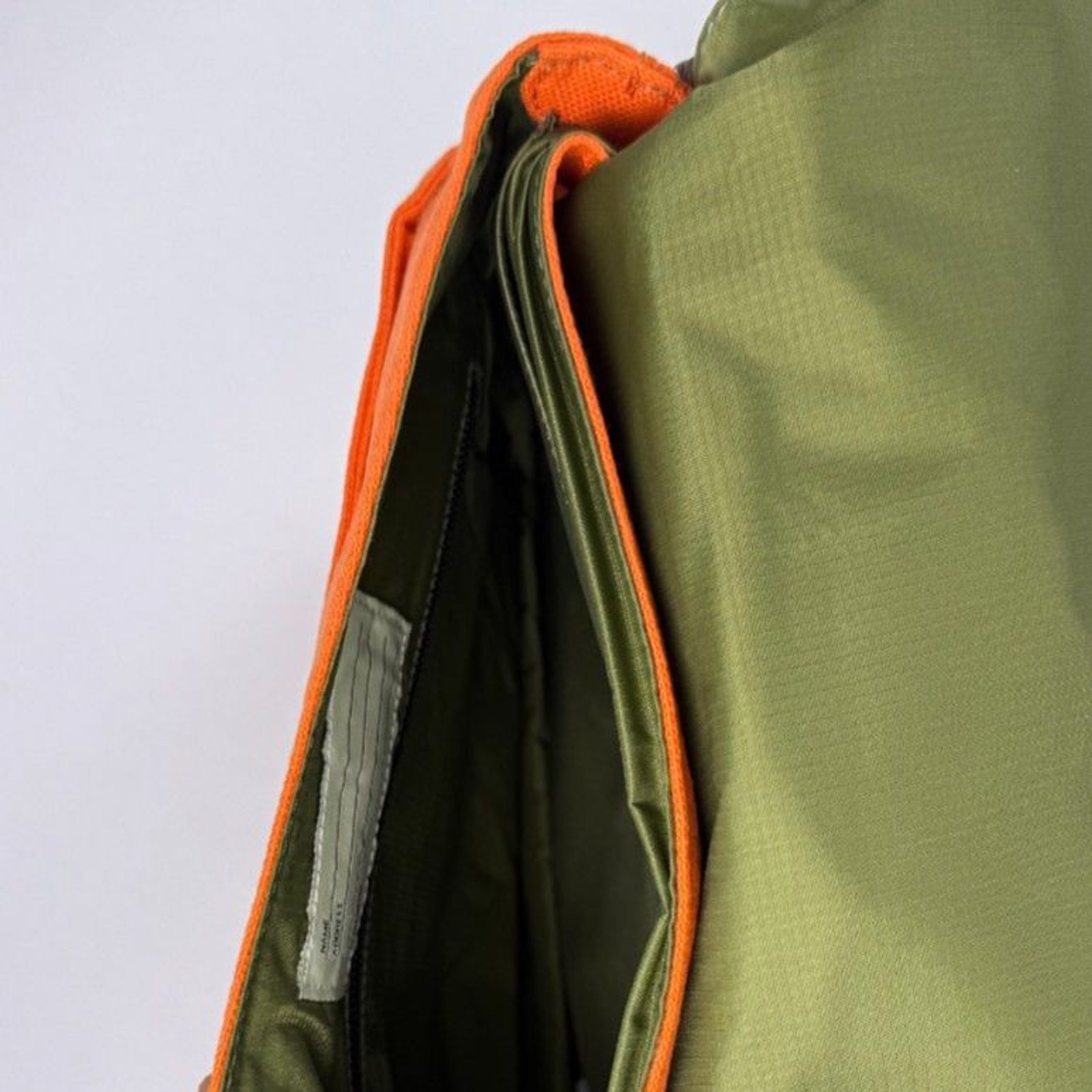 JACK SPADE Nylon Canvas Port Case Orange Messenger Crossbody Bag Men NWT