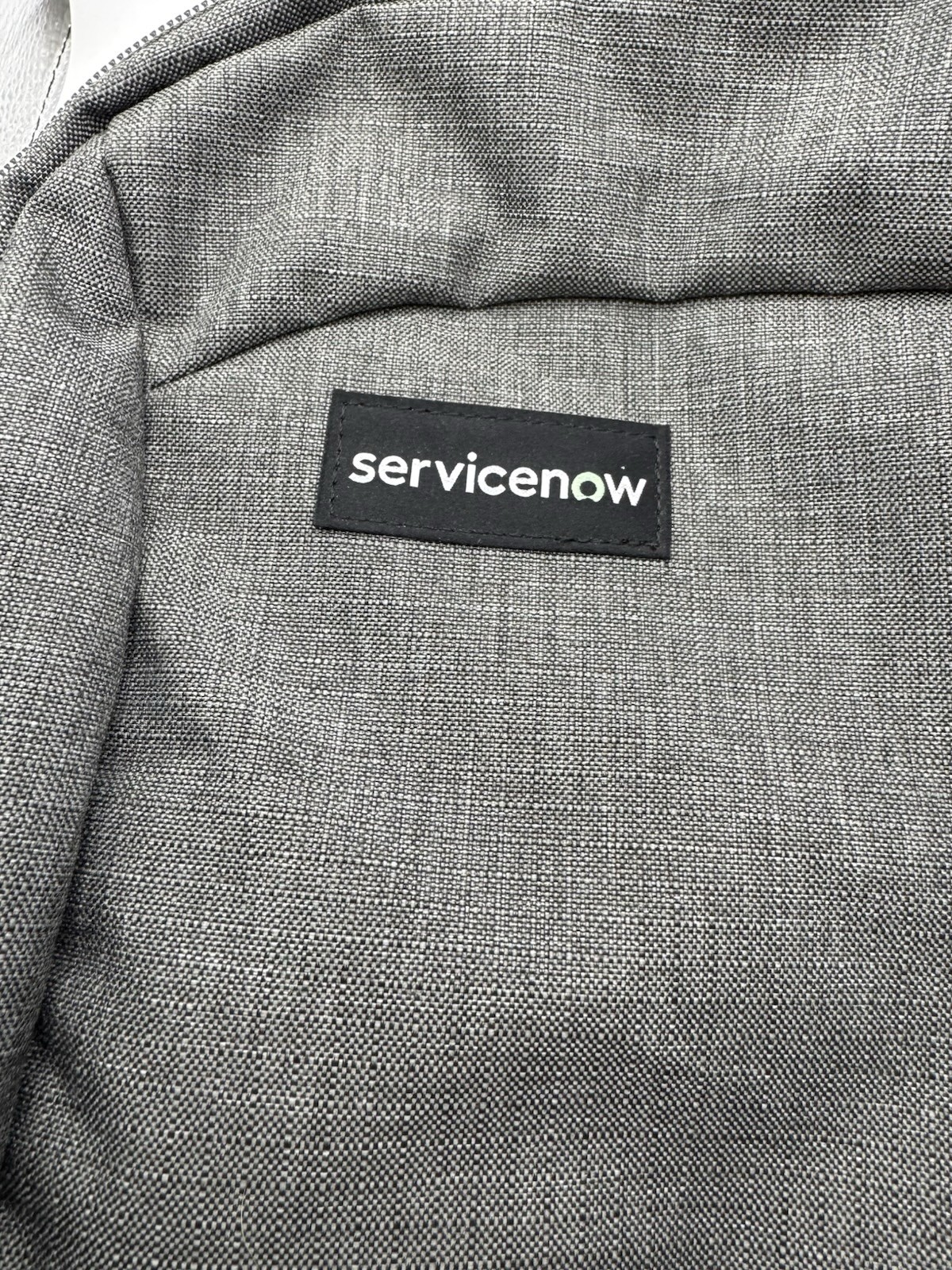 Timbuk2 Parkside OS Surplus Laptop 17in Backpack Gray /Green- ServiceNow Branded