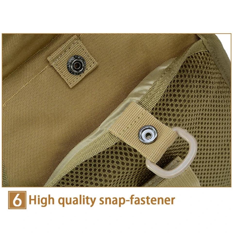 Mens Backpack Tactical Sling Shoulder Bag Molle Travel Chest Pack Outdoor Hiking