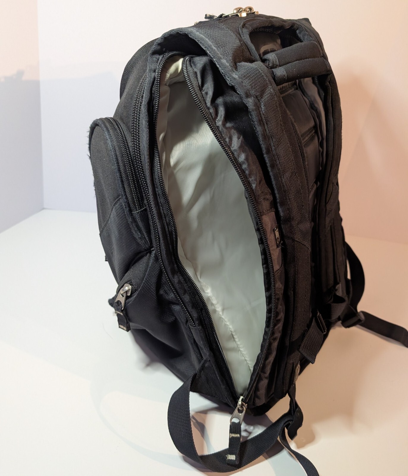 Union Pacific Ogio Mastermind Backpack, Black, Embroidered Logo, Utah, Railroad