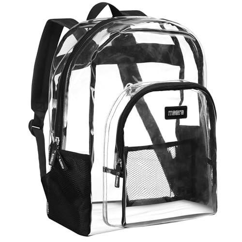 Handy Laundry Clear Backpack Stadium Approved – Heavy Duty Clear Backpack