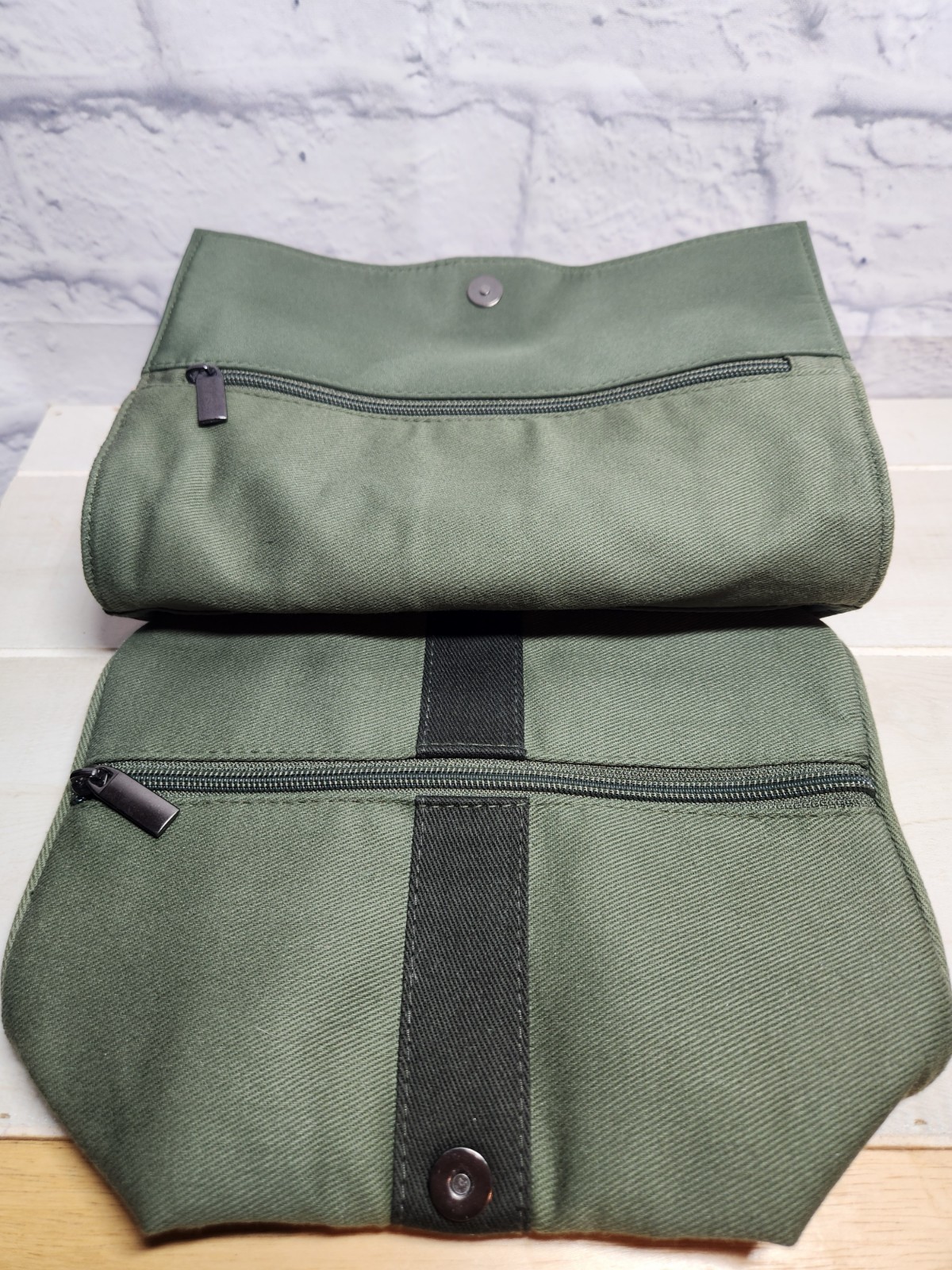 Hermes Eau De Orange Verte Mens Toiletry Travel Bag VTG? Luxury Brand EUC Green