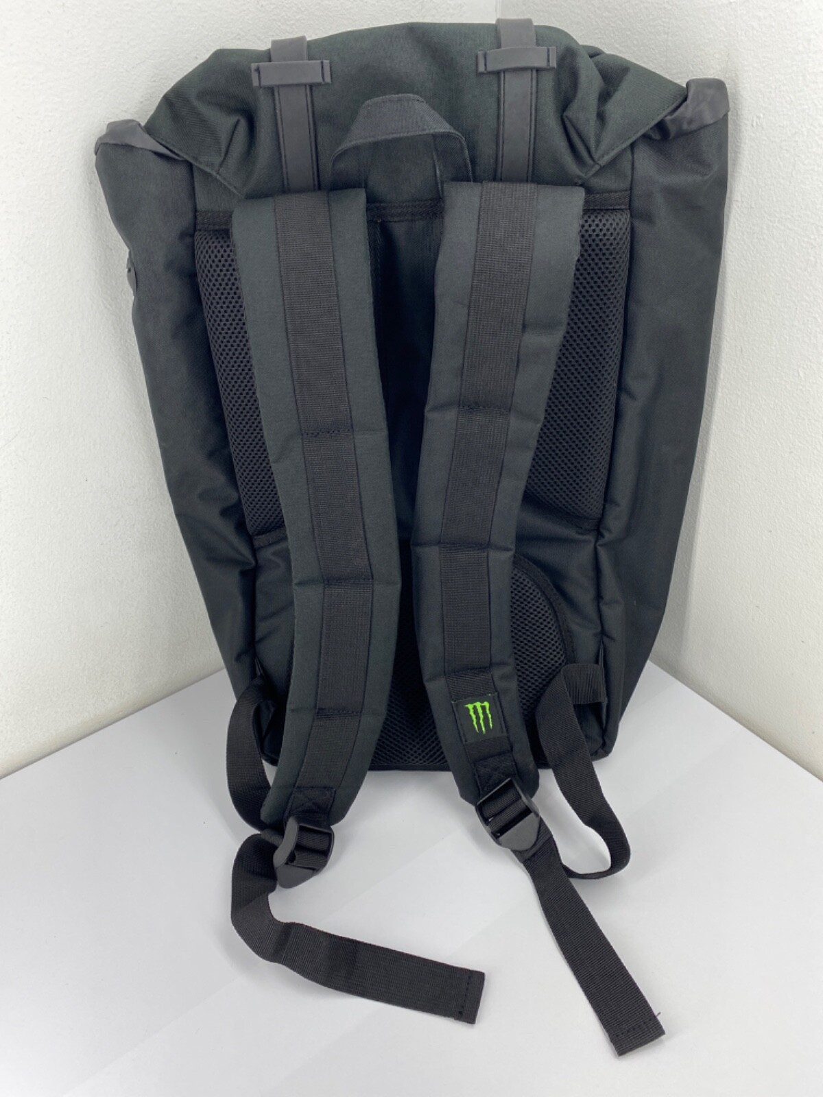 Monster Energy PROMO Backpack Padded LapTop Compartment Magnetic Straps 20”x16”