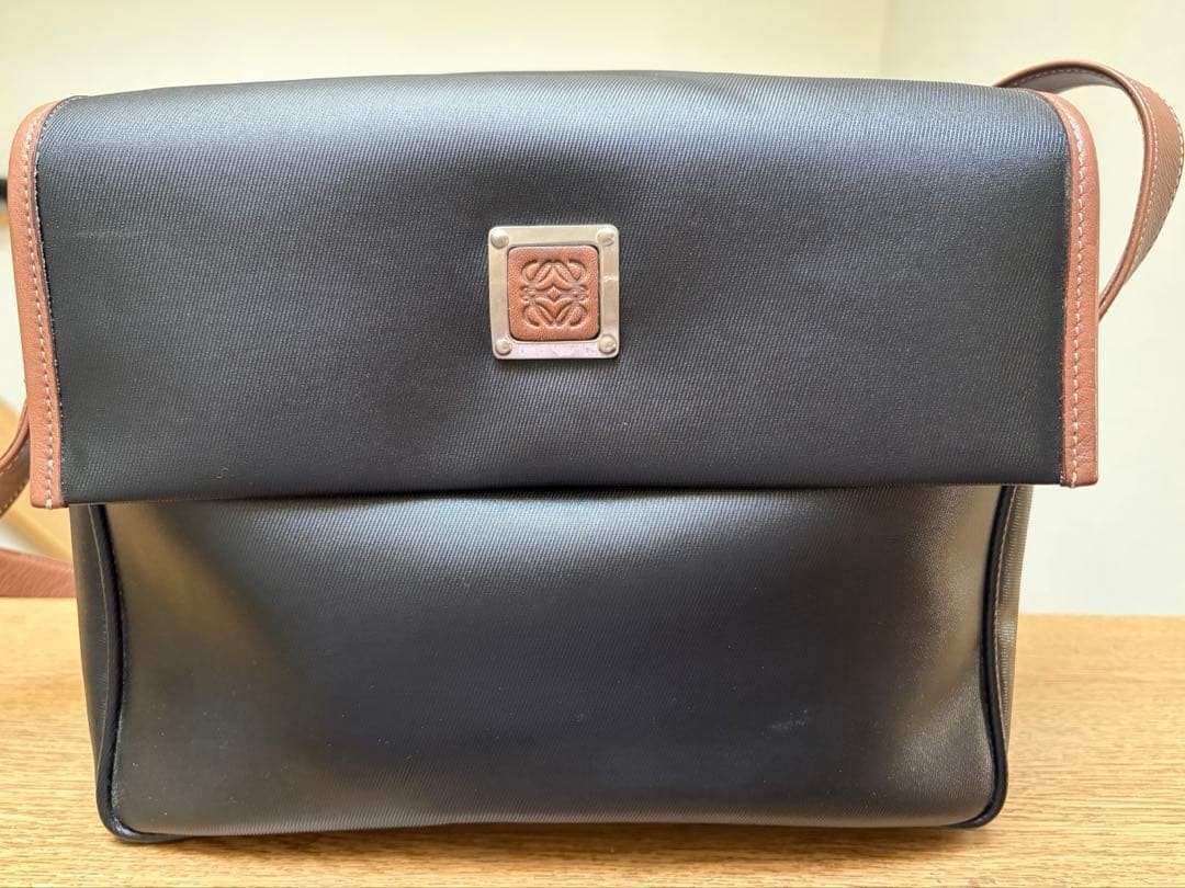 loewe black shoulder bag