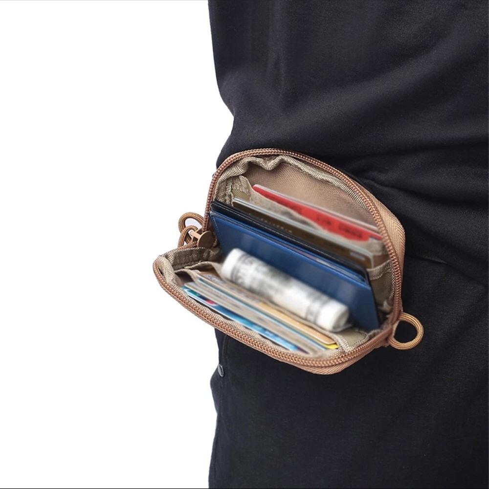 Tactical Key Pouch Backpack Men’s Molle Crossbody Sling Messenger Shoulder Pack