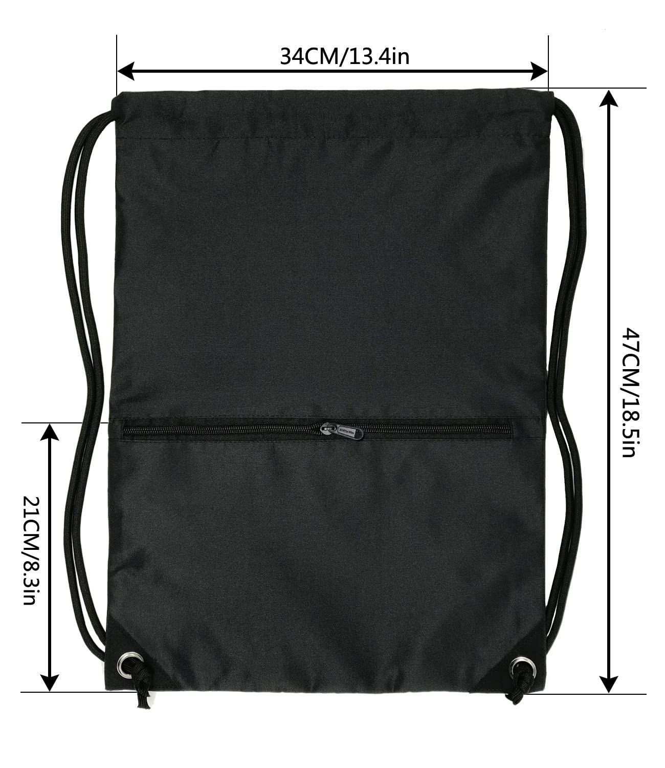 HOLYLUCK Drawstring Backpack Bag Sport Gym Sackpack