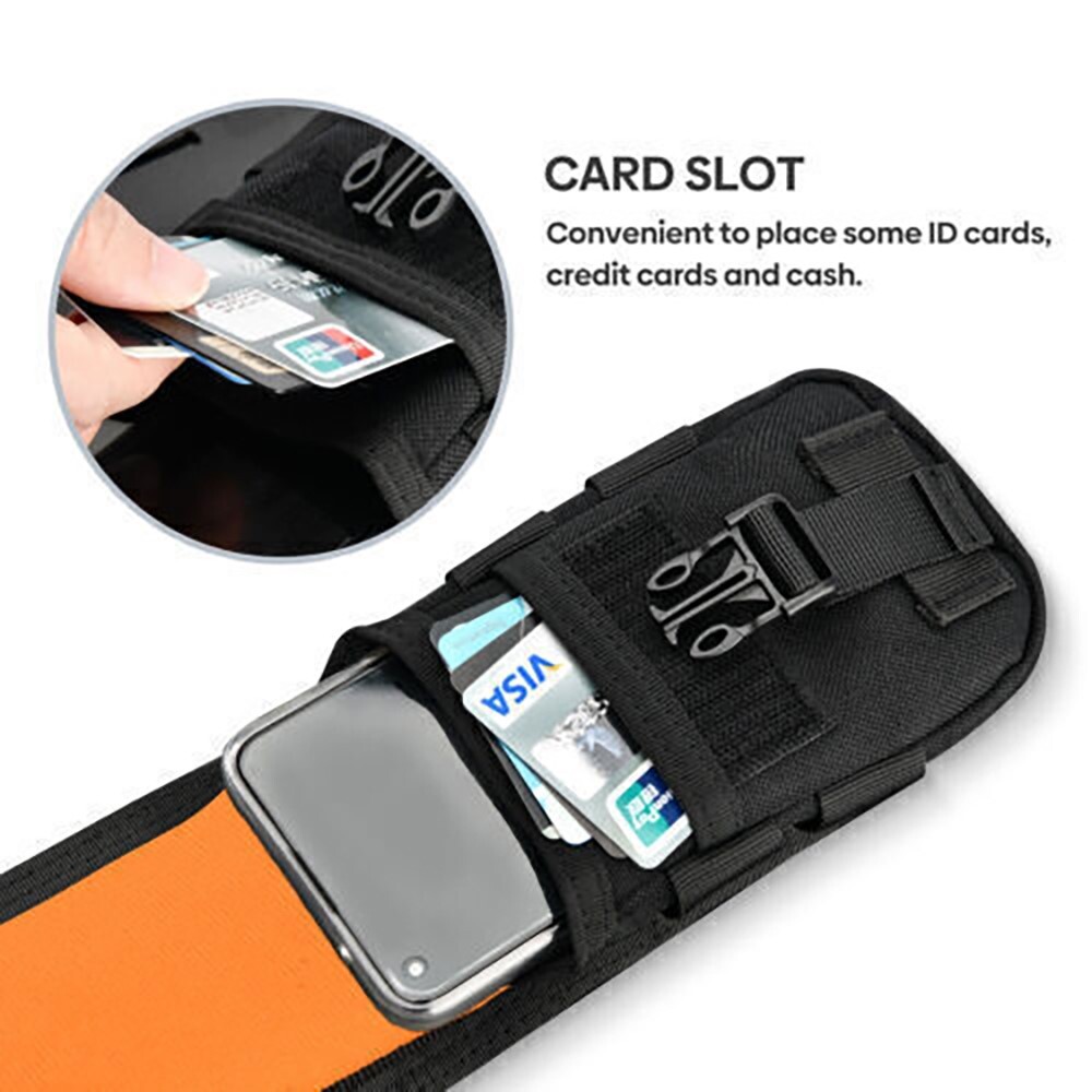 Multifunctional Large-Capacity Mobile Phone Bag Outdoor Sports Waist Bag NEW USA