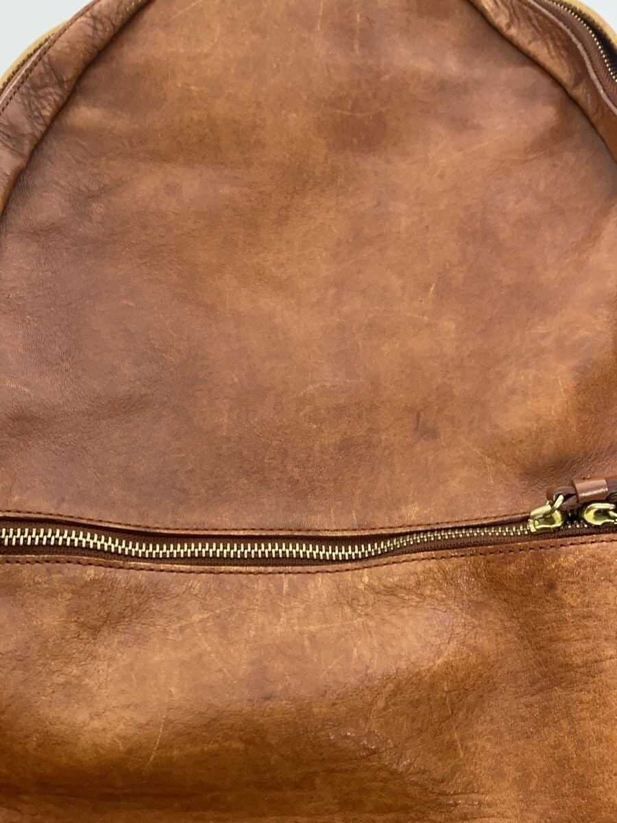 Authentic PORTER Leather Backpack Brown 14cm Depth 44cm Height 29cm Width