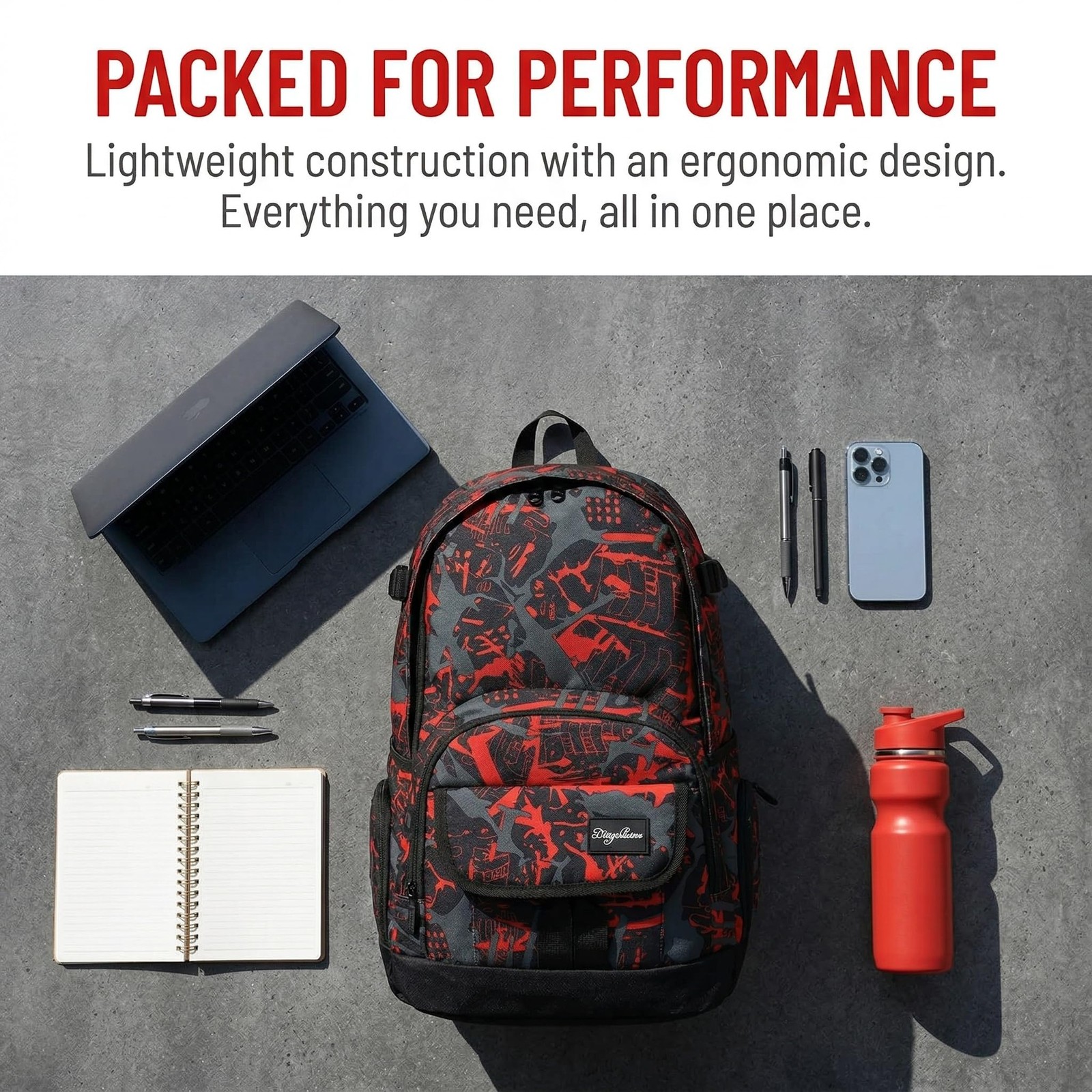 School Backpack Travel Bag for Men & Women Lightweight College Back Pack with…
