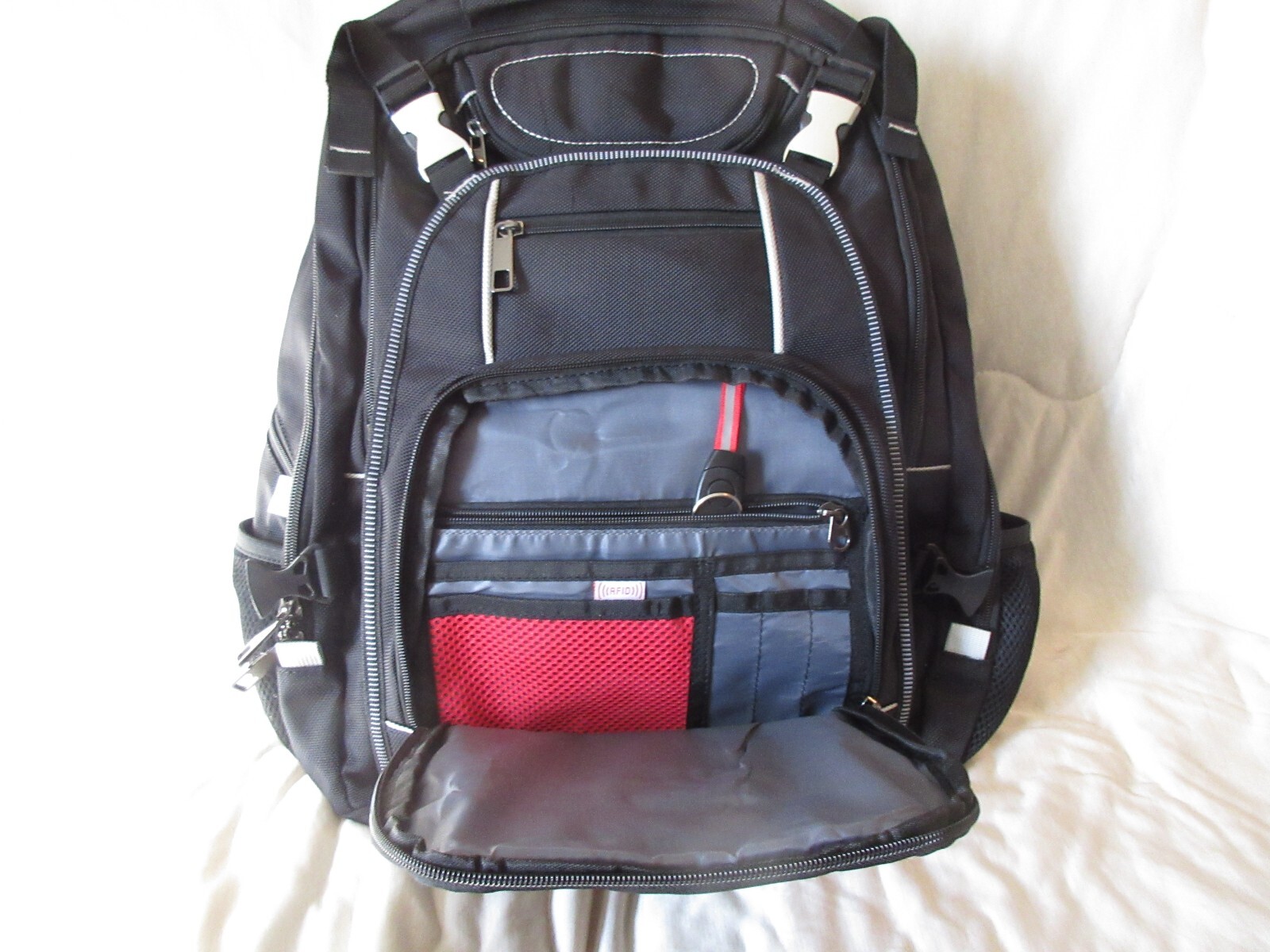 New 18.4 Inch Laptop Backpack, Extra Large Travel Backpack with USB Charger Port