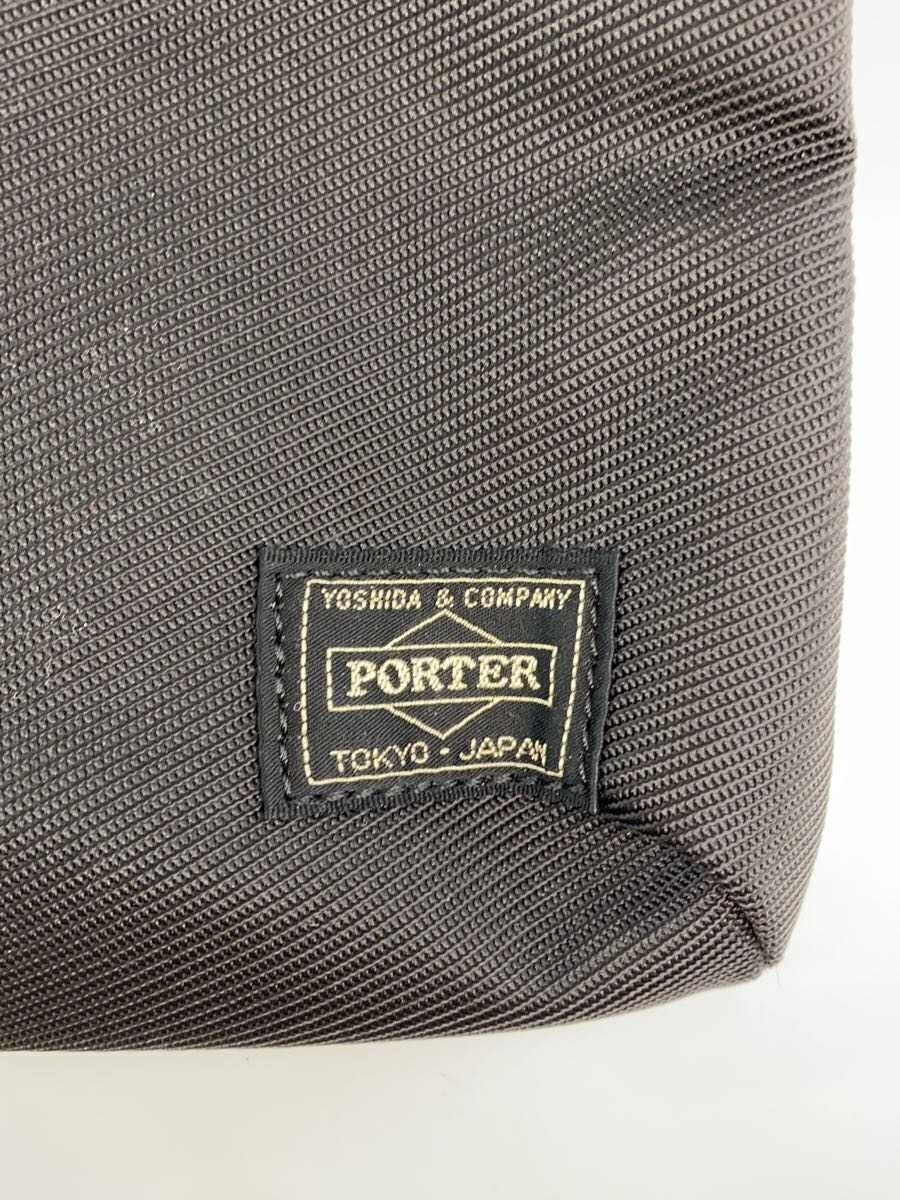Authentic PORTER Black Shoulder Bag 19.5cm x 22cm Compact Crossbody
