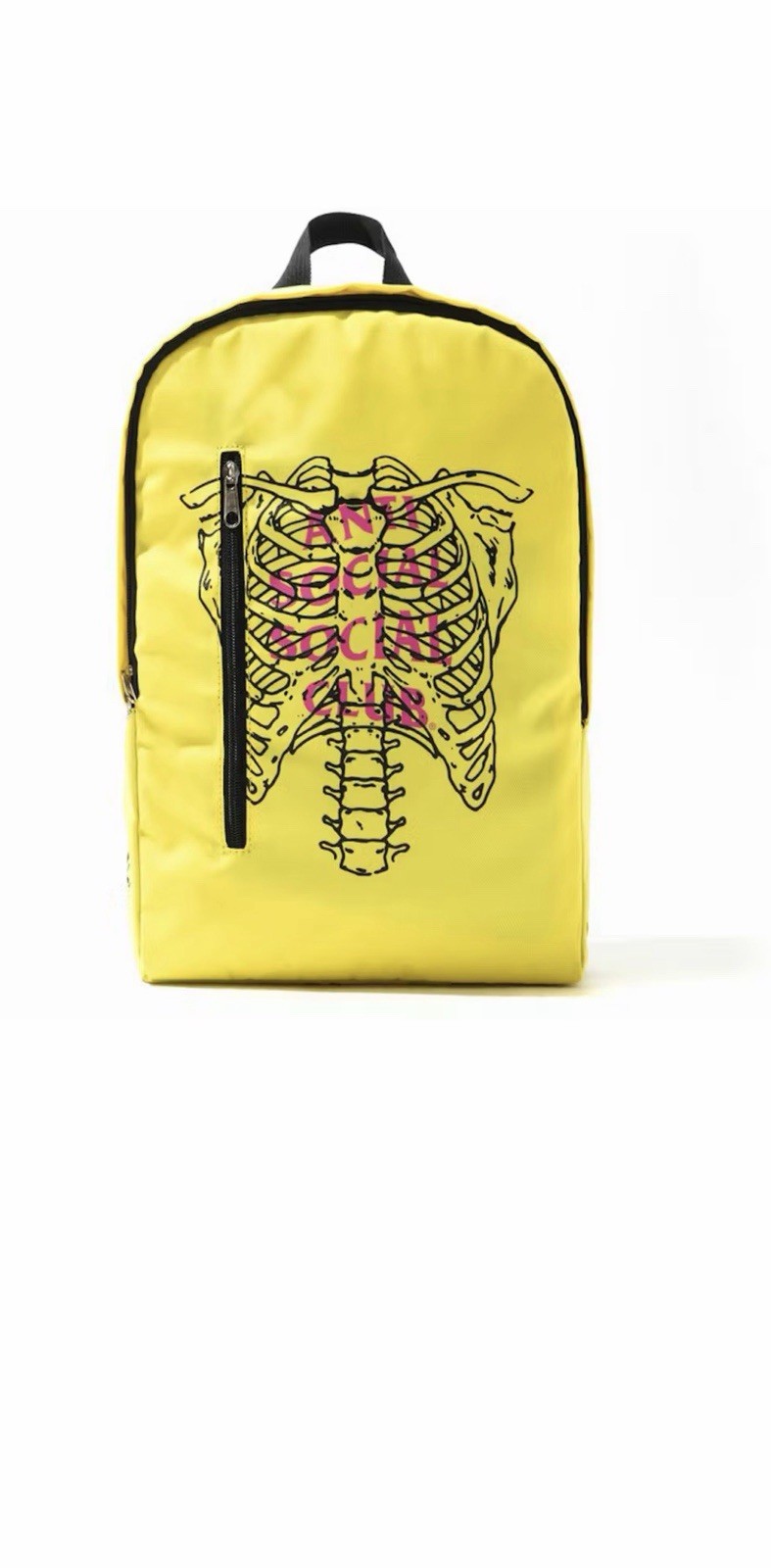 Anti Social Social Club Broken Backpack Yellow, Brand New