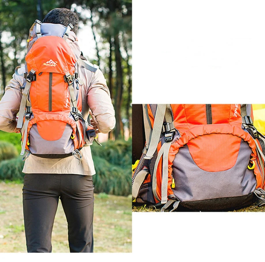 Outdoor Hiking Backpack – Waterproof Mountaineering Travel Bag