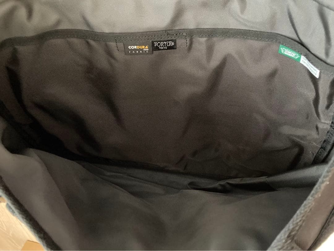 Porter Shoulder Bag Black Used 45x28cm Japan