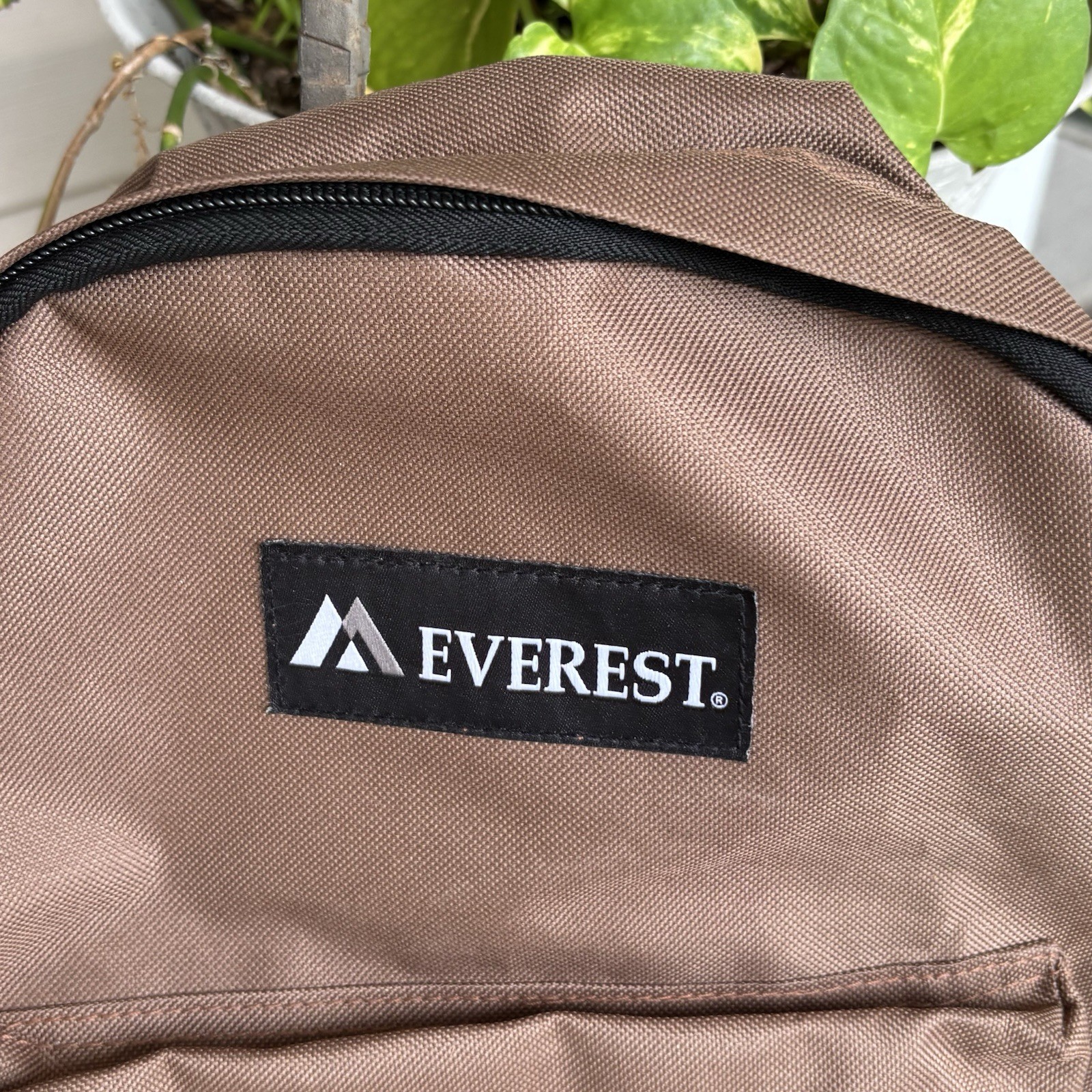 Everest Unisex Basic 15″ Backpack BROWN