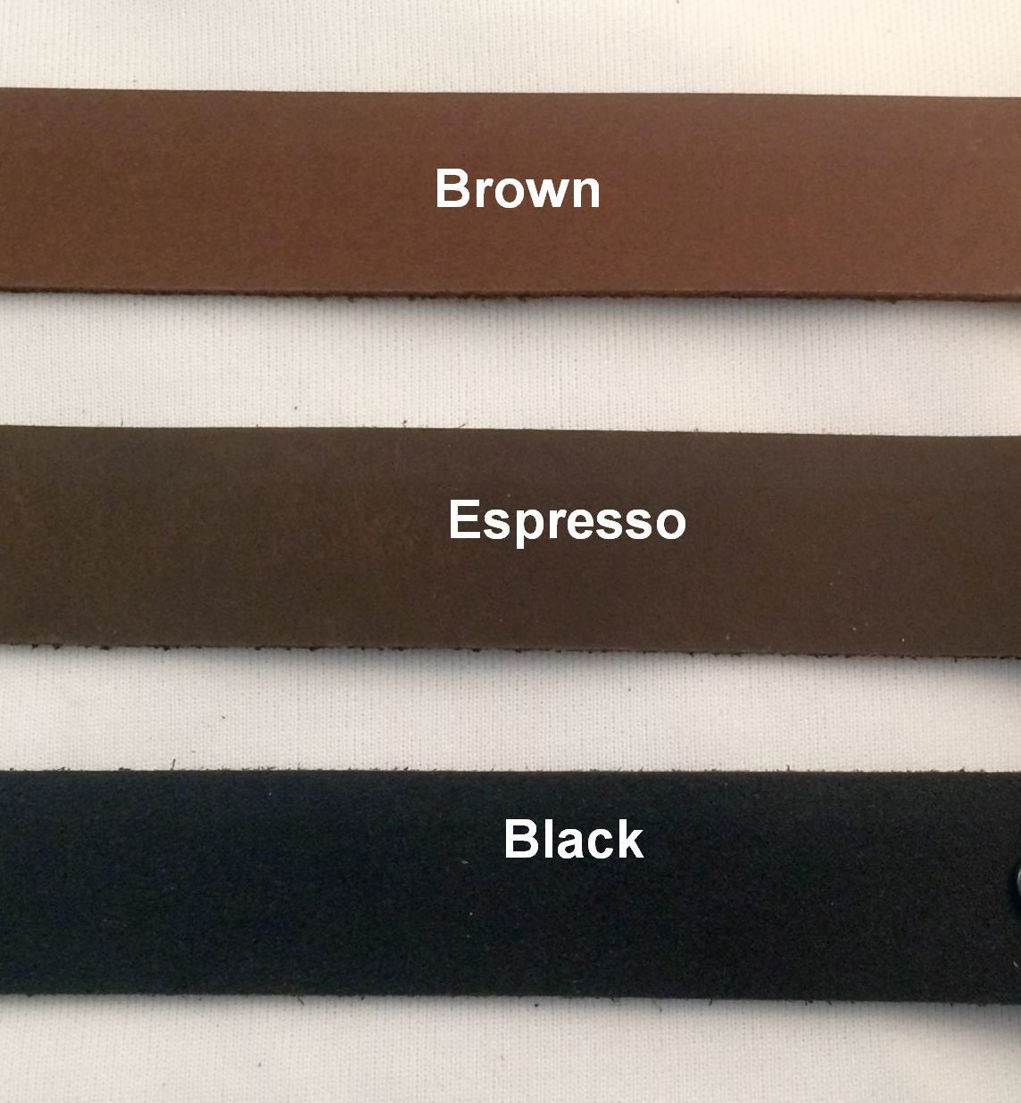 5/8″ Quality Leather Adjustable Convertible Slide Cross Body Bag Strap 3 colors