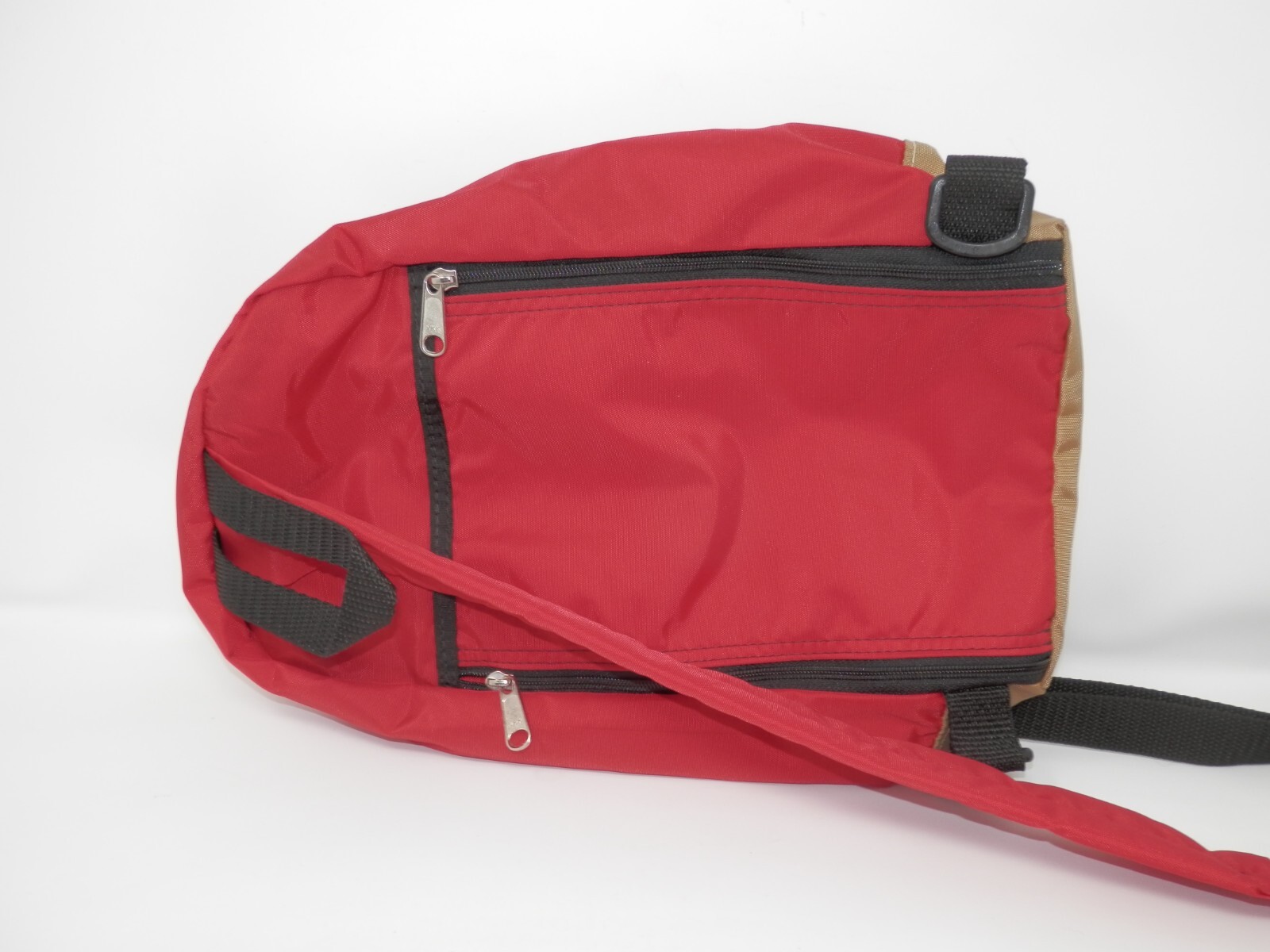 Drifter USA Mini Slingpack • Red Nylon Backpack 9×13″ Sling Bag Crossbody