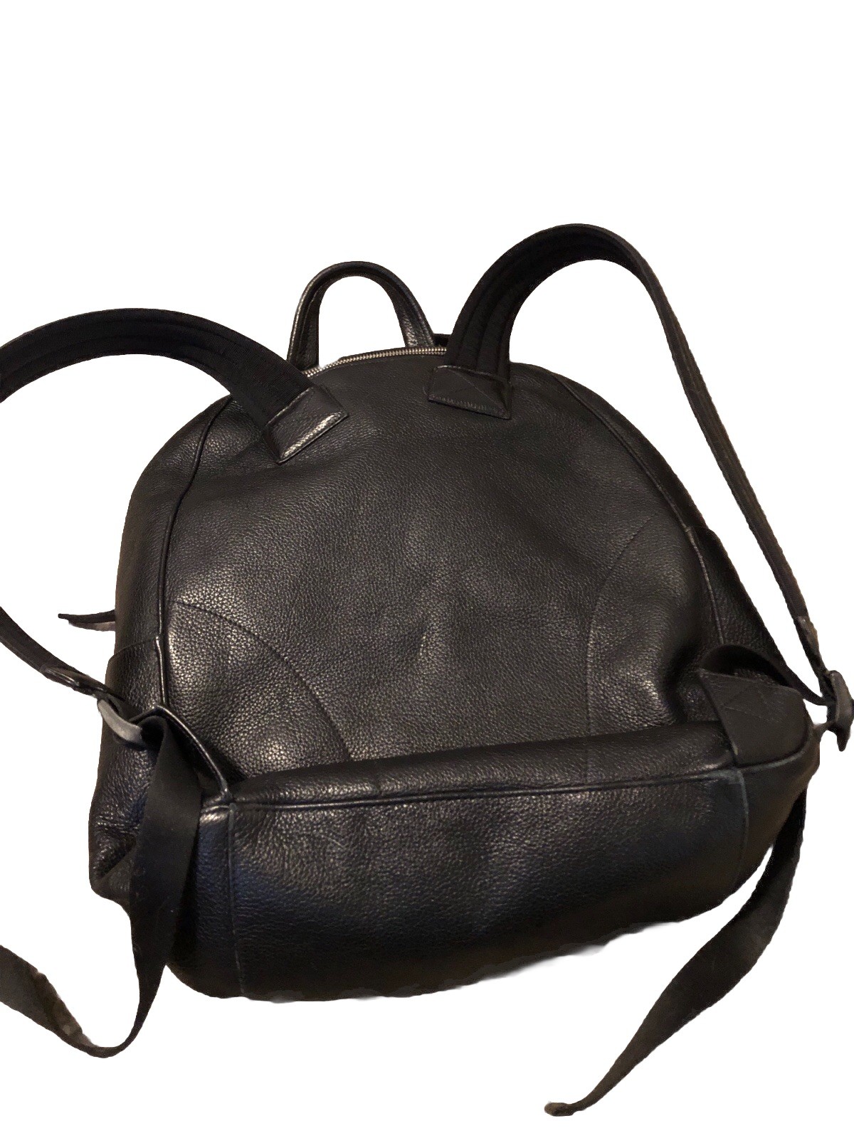 Montblanc Leather Rucksack Backpack app 30x40x17 cm Black Used meisterstruck