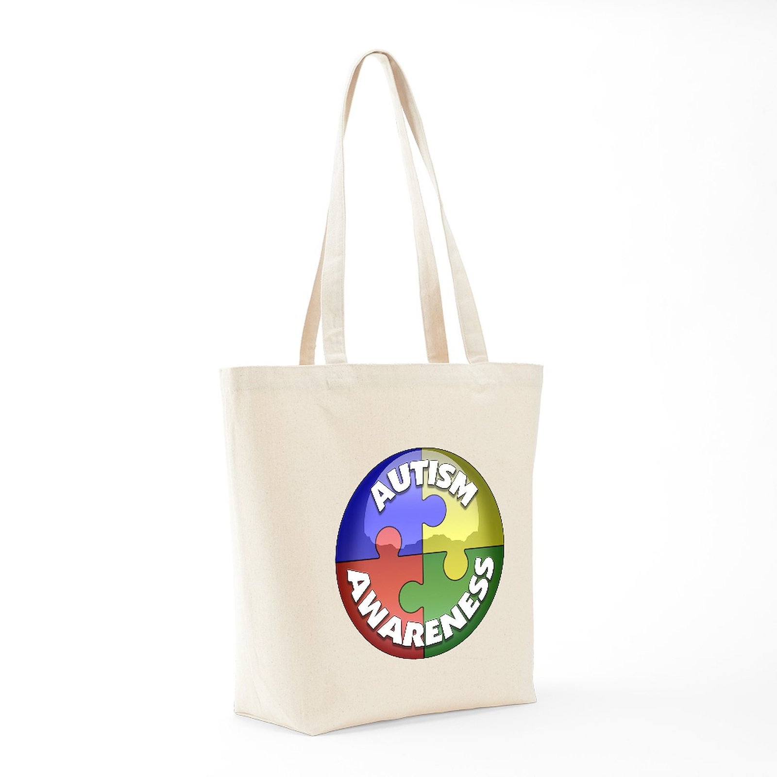 CafePress Autism Awareness Jewel Tote Bag (198390510)