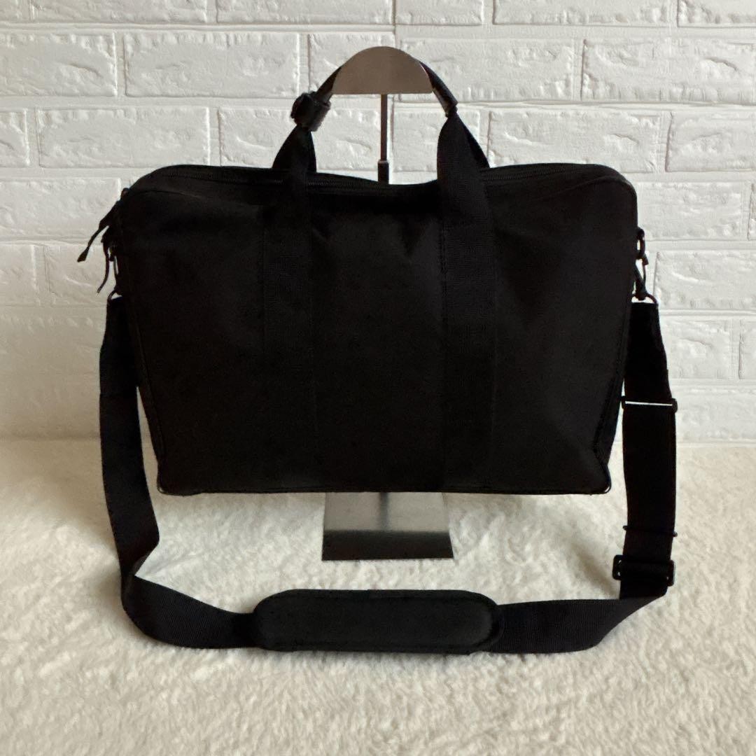 Authentic Yoshida Kaban Porter 2-Way Business Bag Black, Expandable, 29cmx41cm