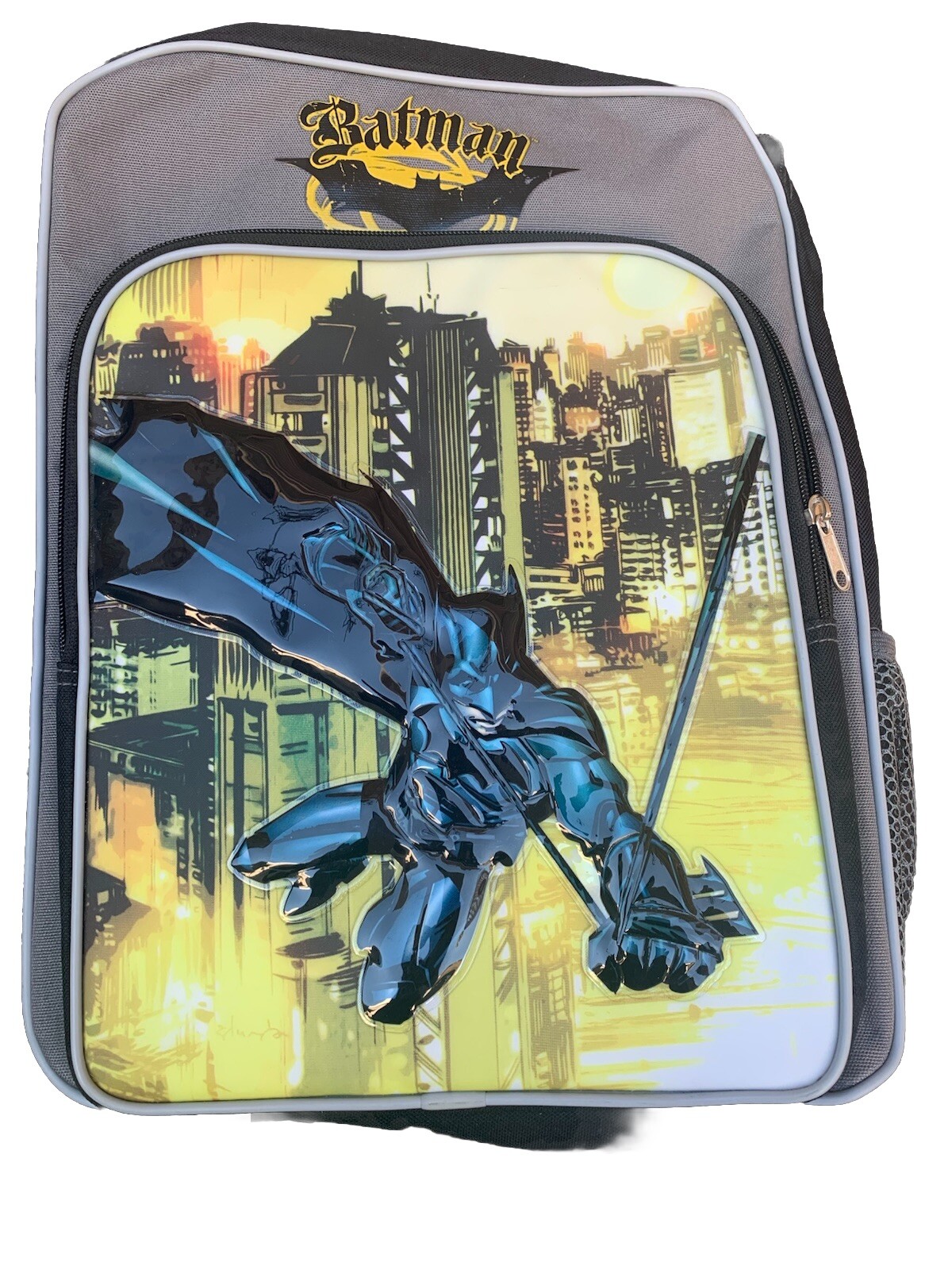 Vintage 2000’ Batman Begins Backpack Rare DC Comics Excellent Condition (SEC I)