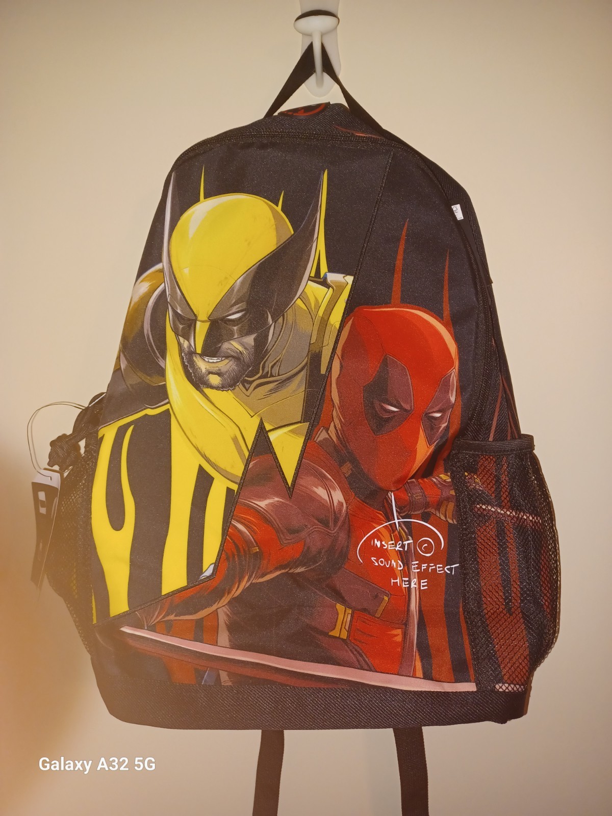 Marvel Deadpool & Wolverine Split Backpack NEW /w Tags Bioworld