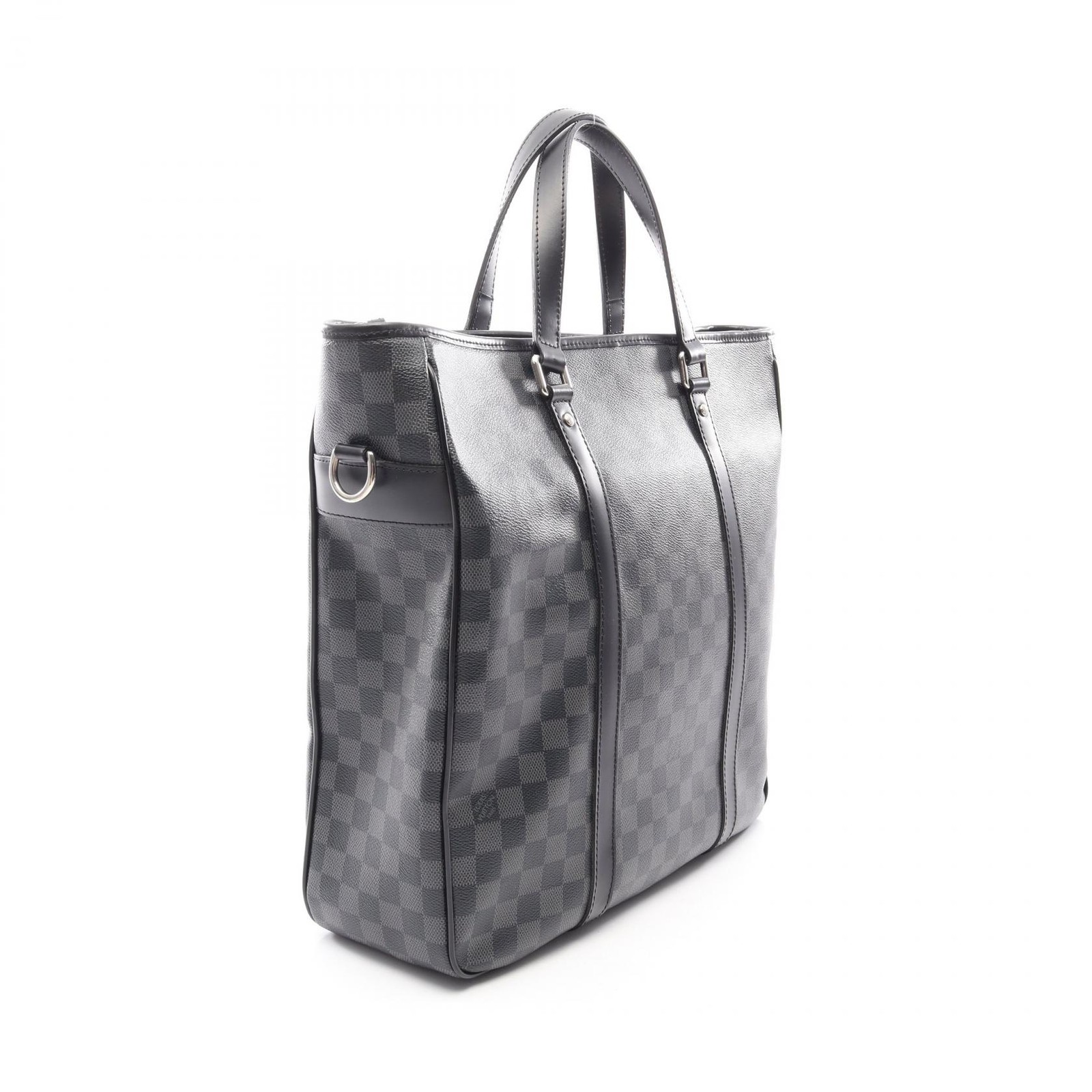 LOUIS VUITTON Tadao PM shoulder crossbody Tote Bag N41259 Damier Graphite
