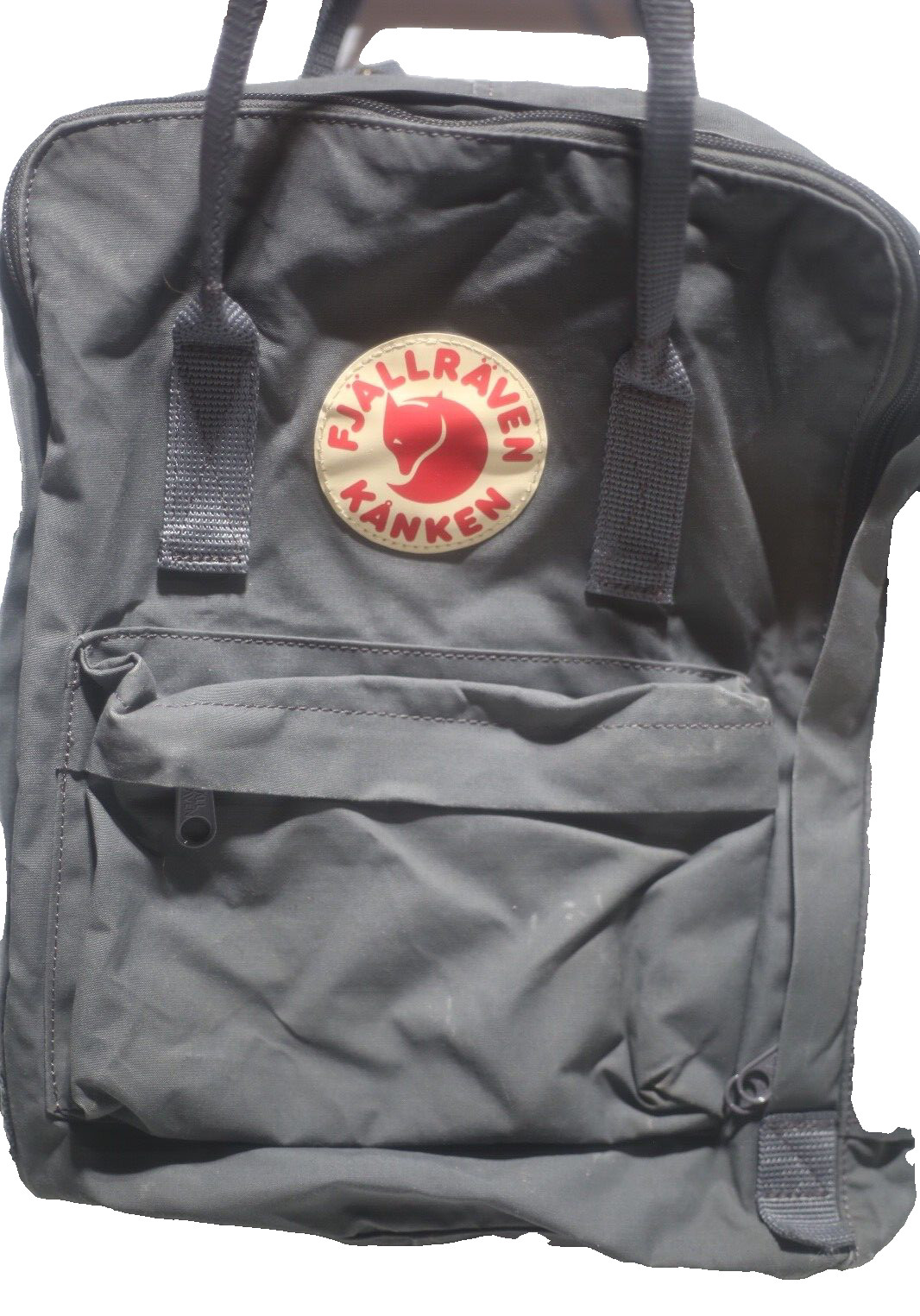 Fjallraven Kanken Classic Pack Original Backpack Graphite Gray Canvas