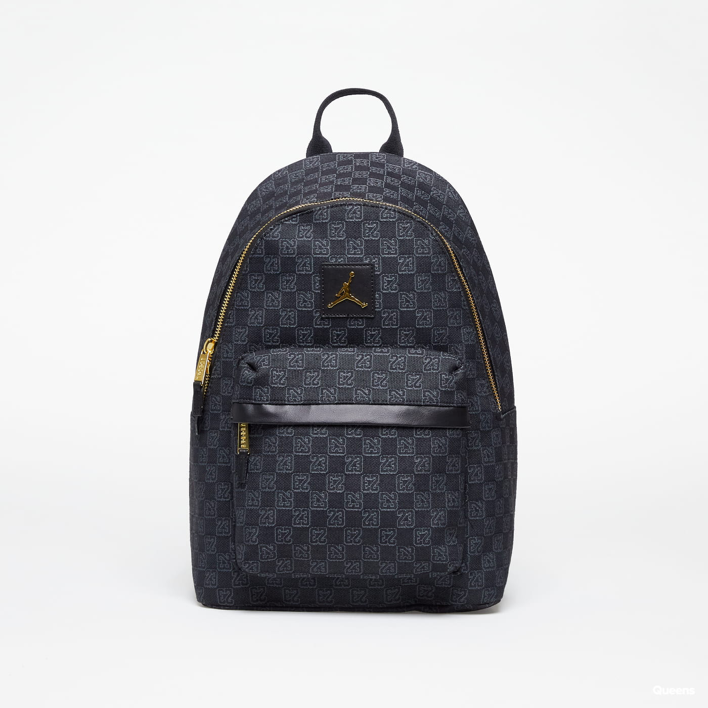 Nike Air Jordan Monogram Backpack Bag Black GOLD OVO Jumpman Jacquard LIMITED ED