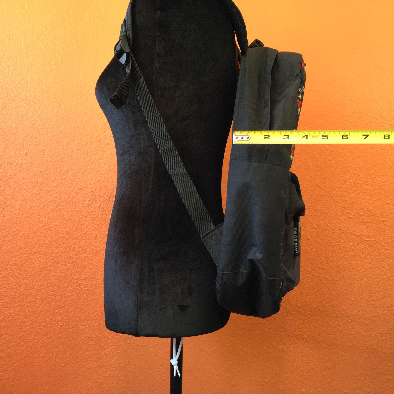 Pantera Skull and Bones Black Backpack Rock Sax Bag Festival School Band Merch