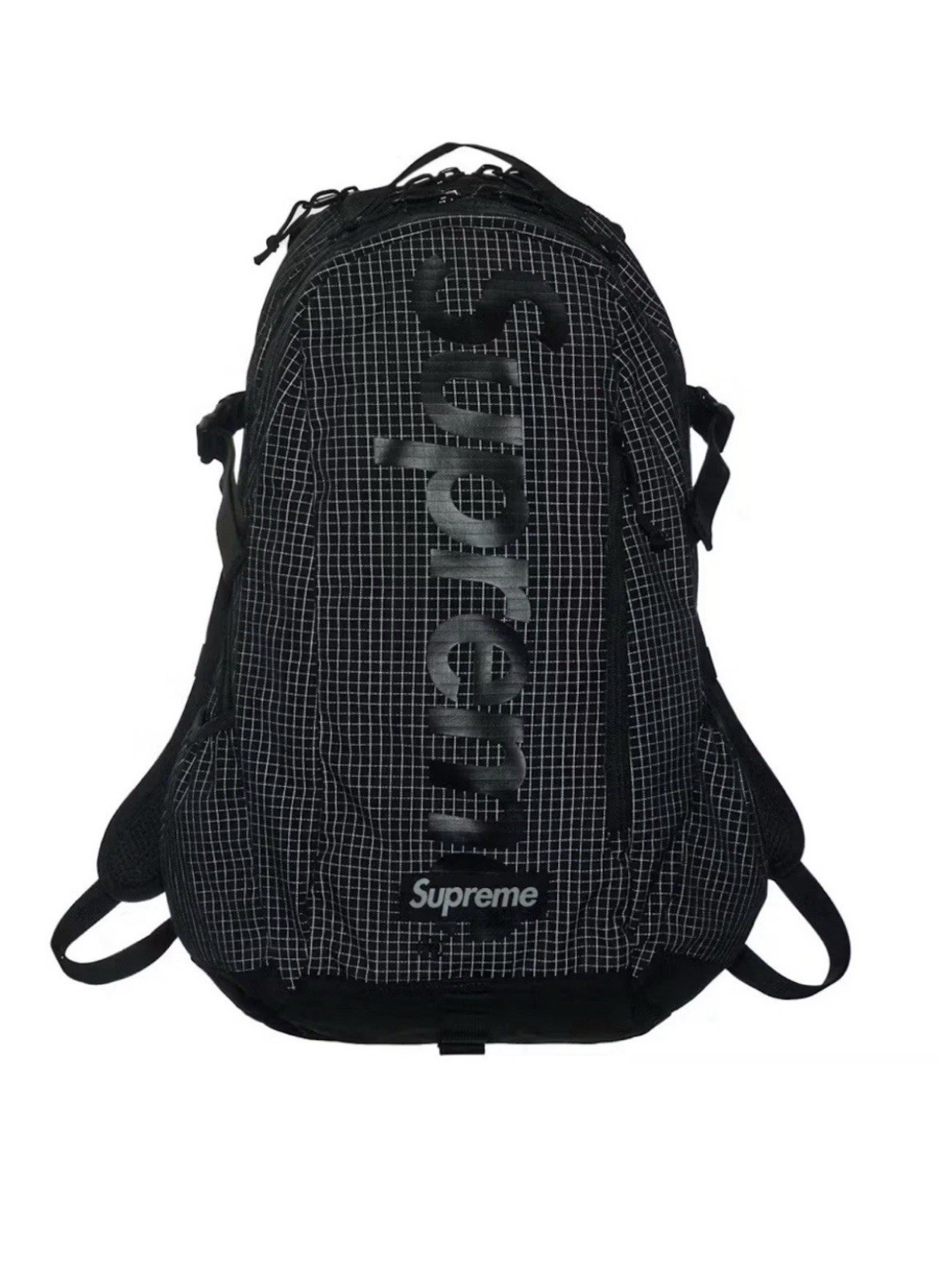 Supreme Backpack SS24 3M Reflective SS24 Box Logo School Travel Bag SameDay Ship